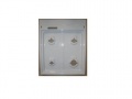 Ceramic Surface - 9017951 Hotplate 4 S2 White [Amica]